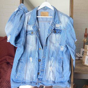 RUE 21 UNISEX DENIM JACKET